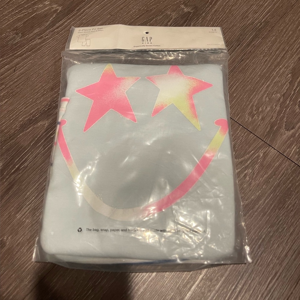 2-Piece PJ Set Short Sleeve Shirt & Short GAP KIDS